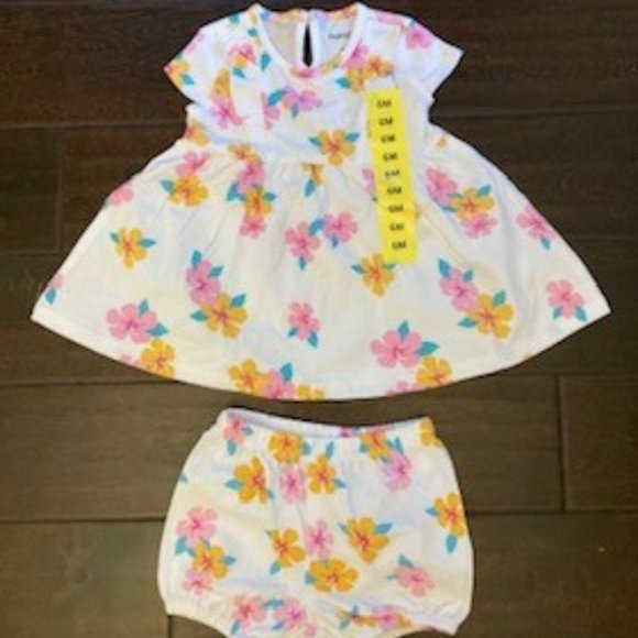 Pekkle Infant 2-piece Summer Set, 6M - NEW - Picture 1 of 2
